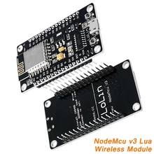 Module NodeMcu v3 Lua Wireless WIFI Internet of Things Development Board ESP8266 with PCB Antenna USB Port ESP-12F CH340
Module NodeMcu v3 Lua Wireless WIFI Internet of Things Development Board ESP8266 with PCB Antenna USB Port ESP-12F CH340