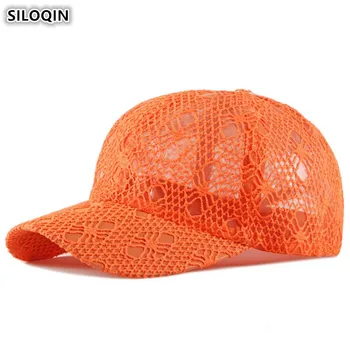 SILOQIN Women's Hollow Breathable Baseball Cap Mesh Caps 2020 Summer New Ventilation Lace Female Hat Adjustable Size Brands Cap
SILOQIN Women's Hollow Breathable Baseball Cap Mesh Caps 2020 Summer New Ventilation Lace Female Hat Adjustable Size Brands Cap
