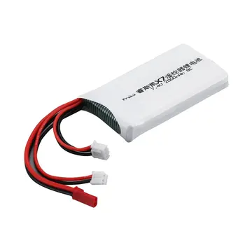 7.4V 2S 2000mAh 8C Rechargeable Remote Control Li-Battery Transmitter Battery for FrSky Taranis Q X7 RC Models Parts
7.4V 2S 2000mAh 8C Rechargeable Remote Control Li-Battery Transmitter Battery for FrSky Taranis Q X7 RC Models Parts