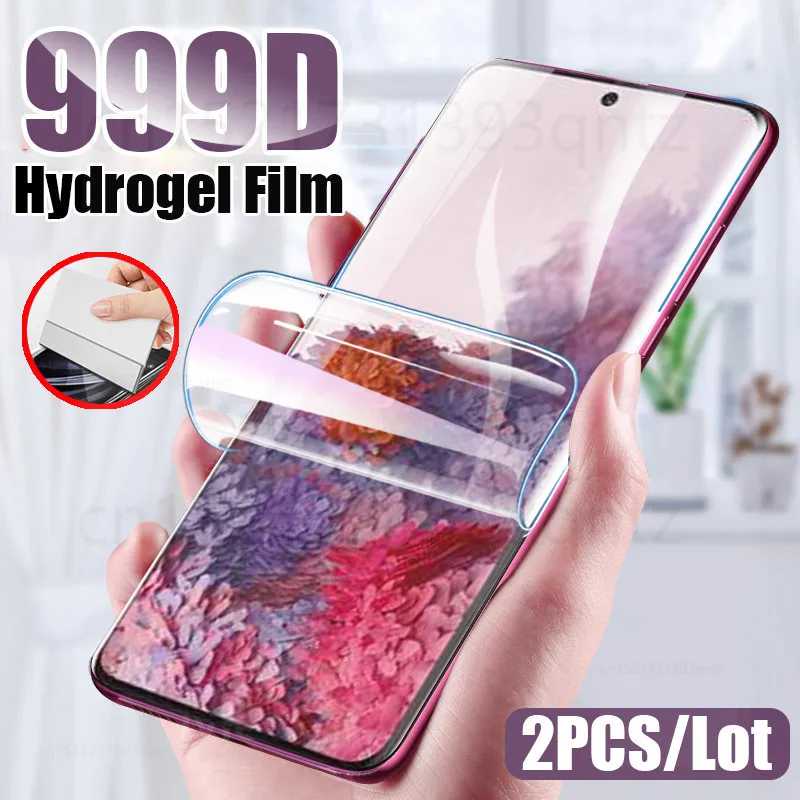Гидрогелевая пленка для защиты экрана Samsung Galaxy S7 edge S10 S20 S9 Plus Ultra A50 A51 A70 A30S S10E