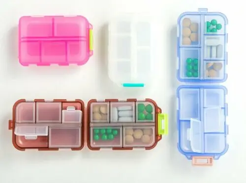 2 Layers Pill Box Pills Dispenser Pill Rectangle Tablet Pillbox Double-Layer Portable Pill Storage Case Containers 4 Colors
2 Layers Pill Box Pills Dispenser Pill Rectangle Tablet Pillbox Double-Layer Portable Pill Storage Case Containers 4 Colors