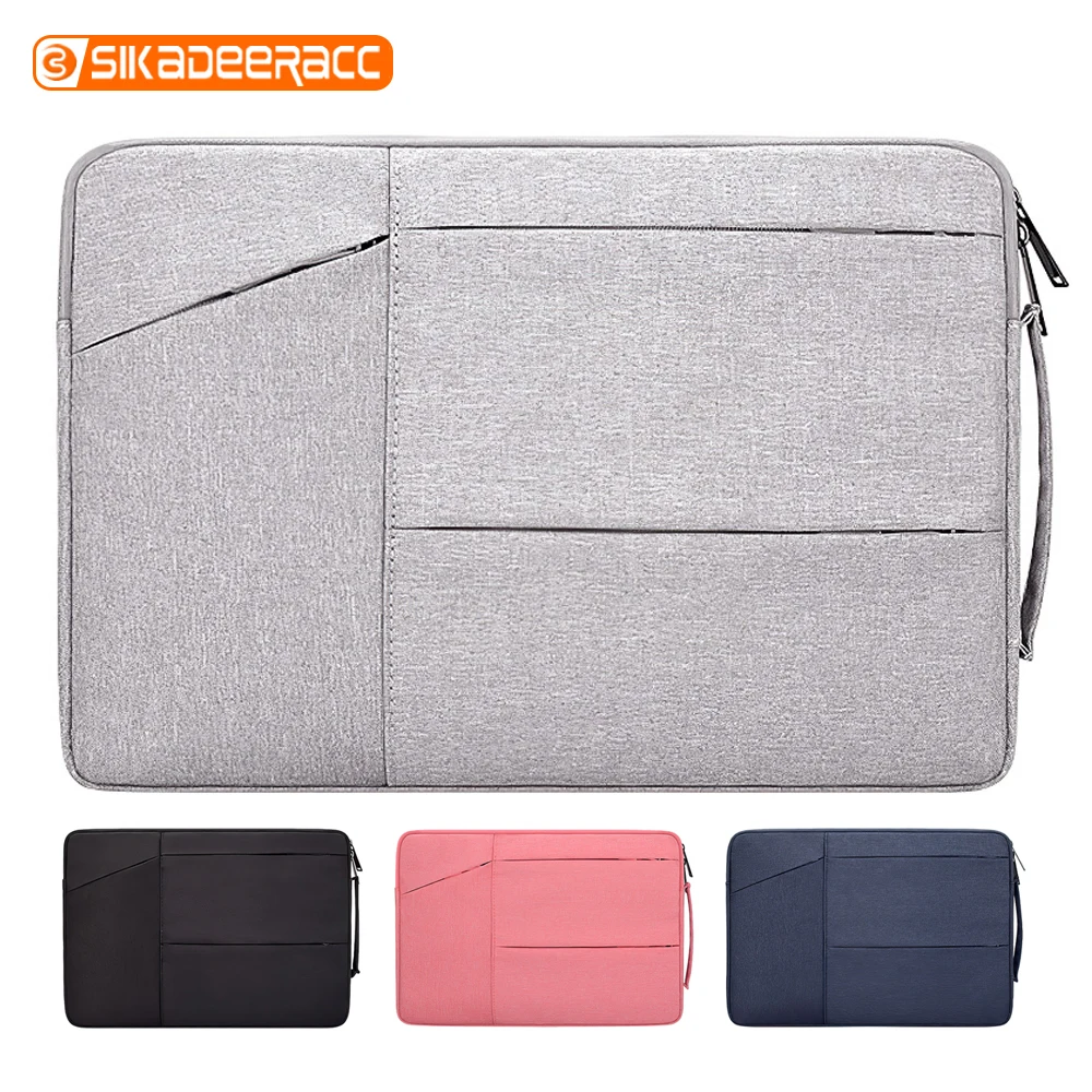 Laptop Bags For Macbook Pro 13.3 14.1 15.4 15.6 Inch Water Resistant Simple Polyester Ultra-Thin Zipper Cover For Lenovo Sleeve
Laptop Bags For Macbook Pro 13.3 14.1 15.4 15.6 Inch Water Resistant Simple Polyester Ultra-Thin Zipper Cover For Lenovo Sleeve