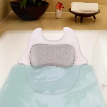 SPA Bath Pillow with Suction Cups Neck and Back Support Headrest Pillow Thickened for Home Hot Tub Bathroom Cushion Accersories
SPA Bath Pillow with Suction Cups Neck and Back Support Headrest Pillow Thickened for Home Hot Tub Bathroom Cushion Accersories