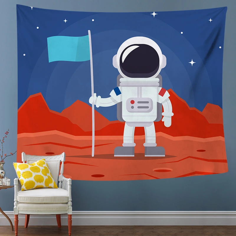 Astronaut Tapestry Living Room Decoration Wall Tapestry Home Decor Wall Hanging Nordic Decoration Wandkleed Tapiz Large Size
Astronaut Tapestry Living Room Decoration Wall Tapestry Home Decor Wall Hanging Nordic Decoration Wandkleed Tapiz Large Size