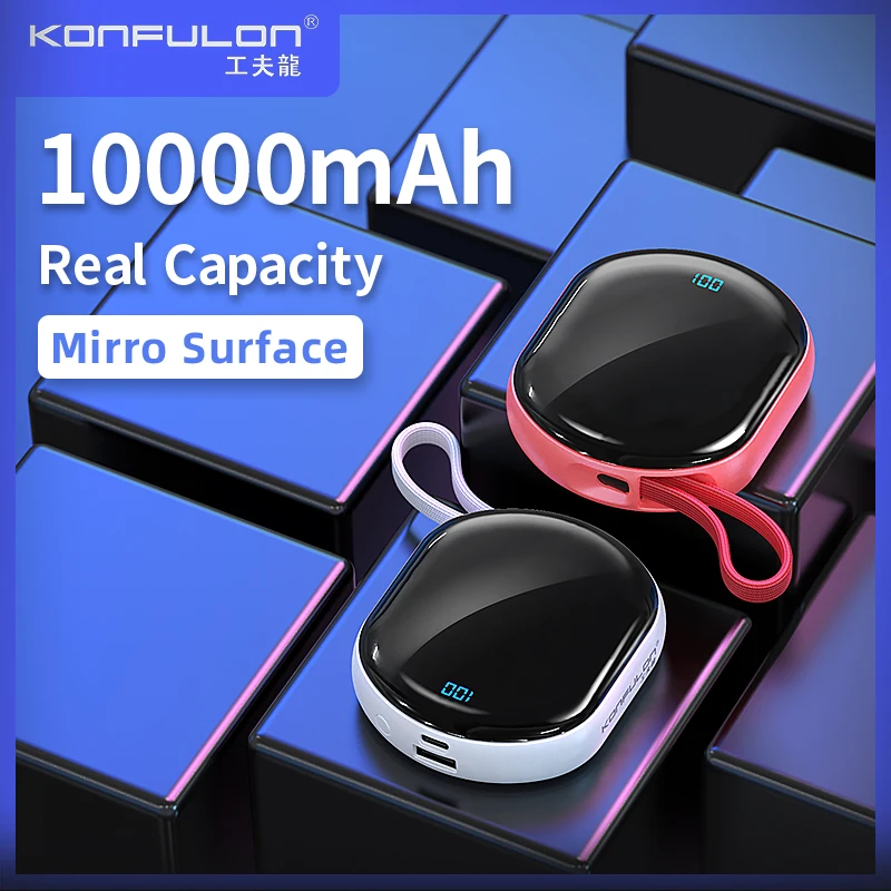 Mini Power Bank Digital Display External Battery Mobile Power Bank Mirro Powerbank Quality Battery Power Bank ForMobile Phone
Mini Power Bank Digital Display External Battery Mobile Power Bank Mirro Powerbank Quality Battery Power Bank ForMobile Phone