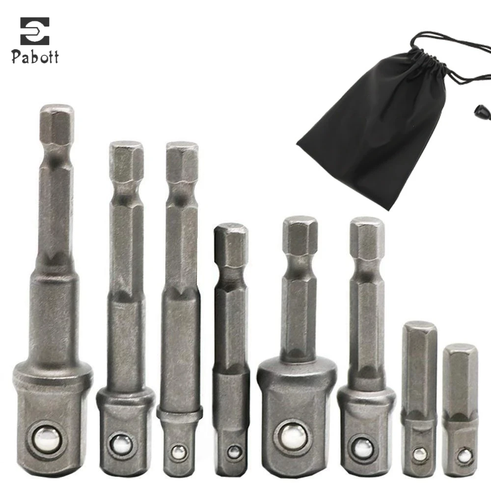 1 Set Socket Adapter Impact/Extension Set 1/4" 3/8" 1/2" Impact Hex Shank Drill Bits Bar Power Drill Adapter
1 Set Socket Adapter Impact/Extension Set 1/4" 3/8" 1/2" Impact Hex Shank Drill Bits Bar Power Drill Adapter