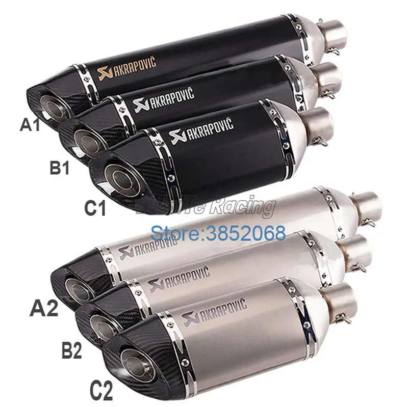 Laser Mark Motorcycle Akrapovic Exhaust Muffler Carbon Fiber Color ID:51mm Universal Motorbike Muffler Exhaust Escape Damper
Laser Mark Motorcycle Akrapovic Exhaust Muffler Carbon Fiber Color ID:51mm Universal Motorbike Muffler Exhaust Escape Damper
