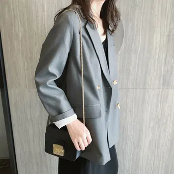 Autumn Woman Blazer Coat Drawstring blazer Female Khaki Blue Casual Cardigan New 2020
Autumn Woman Blazer Coat Drawstring blazer Female Khaki Blue Casual Cardigan New 2020