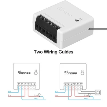SOLEDI SONOFF Mini Smart Intelligent Switch Appliance Office Home Assistant Universal WIFI Switch Indoor APP Control Two Way
SOLEDI SONOFF Mini Smart Intelligent Switch Appliance Office Home Assistant Universal WIFI Switch Indoor APP Control Two Way