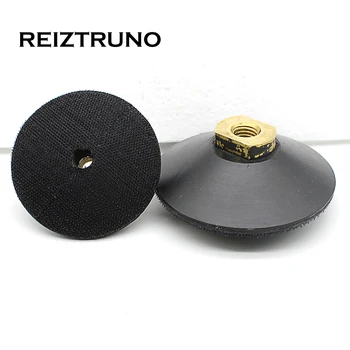 Reiztruno 3"/4"convex Rubber Back Holders with M14 or 5/8"-11 Copper thread for Convex diamond polishing pads,Velcro tape
Reiztruno 3"/4"convex Rubber Back Holders with M14 or 5/8"-11 Copper thread for Convex diamond polishing pads,Velcro tape