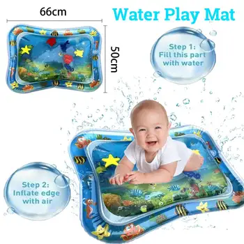 Baby Kids Water Play Mat Inflatable Infant Tummy Time Playmat Toddler for Baby Fun Activity Play Center Dropship
Baby Kids Water Play Mat Inflatable Infant Tummy Time Playmat Toddler for Baby Fun Activity Play Center Dropship