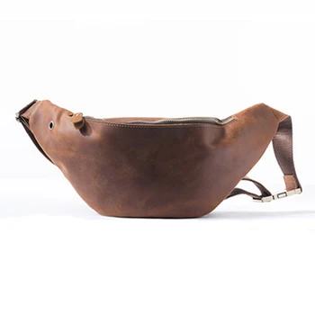 High Quality Genuine Leather Chest Waist Bag Vintage Bum Travel Male Messenger Crazy Horse Cowhide Men Hip Belt Fanny Pack Bag
High Quality Genuine Leather Chest Waist Bag Vintage Bum Travel Male Messenger Crazy Horse Cowhide Men Hip Belt Fanny Pack Bag