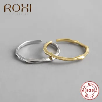 ROXI 100% 925 Sterling Silver Rings for Women Minimalist Face Finger Ring Statement Adjustable Thin Ring Wedding Jewelry Gifts
ROXI 100% 925 Sterling Silver Rings for Women Minimalist Face Finger Ring Statement Adjustable Thin Ring Wedding Jewelry Gifts