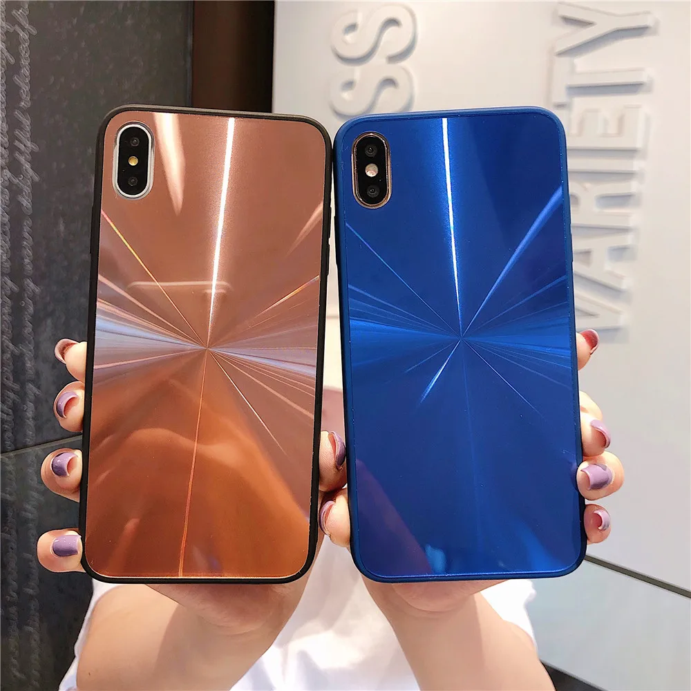 Phone Case For iphone XS XR XS Max Case Fashion Gradient CD Texture For iphone X 6 6S 7 8 Plus Cover Luxury Soft edge Hard Cases
Phone Case For iphone XS XR XS Max Case Fashion Gradient CD Texture For iphone X 6 6S 7 8 Plus Cover Luxury Soft edge Hard Cases