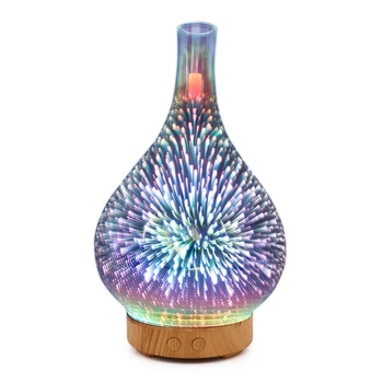 3D Firework Glass Vase Shape Air Humidifier with 7 Color Led Night Light Aroma Essential Oil Diffuser Mist Maker Ultrasonic Humi
3D Firework Glass Vase Shape Air Humidifier with 7 Color Led Night Light Aroma Essential Oil Diffuser Mist Maker Ultrasonic Humi