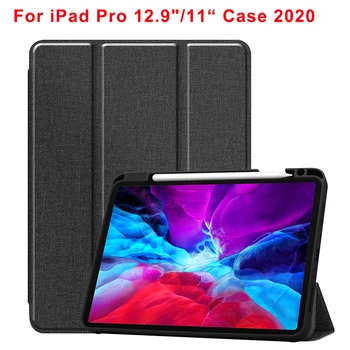 Tablet Case for iPad Pro 12.9 11 Case 2020 Smart Wake/Sleep Stand Tablet Protector for iPad Pro 12.9 2020 Cover with Pen Holder
Tablet Case for iPad Pro 12.9 11 Case 2020 Smart Wake/Sleep Stand Tablet Protector for iPad Pro 12.9 2020 Cover with Pen Holder