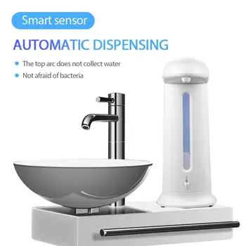 Automatic Liquid Soap Dispensers Hand Free Smart Liquid Sensor Liquid Soap Dispenser Touchless Dispenser Pumps For Kitchen Home 
Automatic Liquid Soap Dispensers Hand Free Smart Liquid Sensor Liquid Soap Dispenser Touchless Dispenser Pumps For Kitchen Home