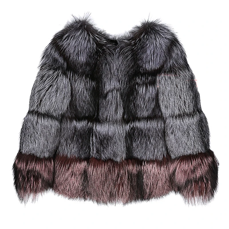 Women Warm Real Fox Fur Coat Short Winter Fur Jacket Outerwear Natural Silver Fox Fur Coats for Women
Women Warm Real Fox Fur Coat Short Winter Fur Jacket Outerwear Natural Silver Fox Fur Coats for Women
