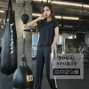 Yoga Korean-style nv wang Red an Aerobics Fashion Slimming Running Morning Run Gym Three-piece Set Installed
Yoga Korean-style nv wang Red an Aerobics Fashion Slimming Running Morning Run Gym Three-piece Set Installed