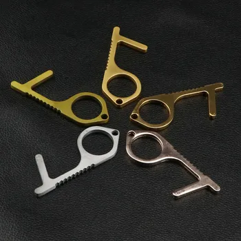 2pcs Antibacterial Contactless Key Keychains Security Prevention Door Artifact Elevator Buttons Sticks Key Chain EDC Door Opener
2pcs Antibacterial Contactless Key Keychains Security Prevention Door Artifact Elevator Buttons Sticks Key Chain EDC Door Opener