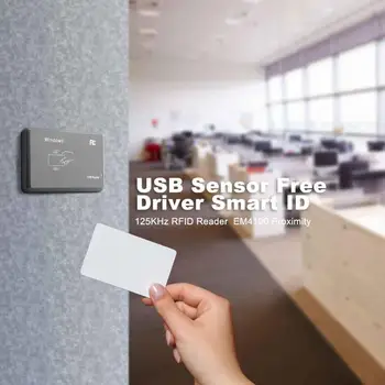 Hot Sale Smart ID Cards Card Reader 125KHz RFID Reader USB Proximity Sensor Smart ID Card Reader for Access Control
Hot Sale Smart ID Cards Card Reader 125KHz RFID Reader USB Proximity Sensor Smart ID Card Reader for Access Control