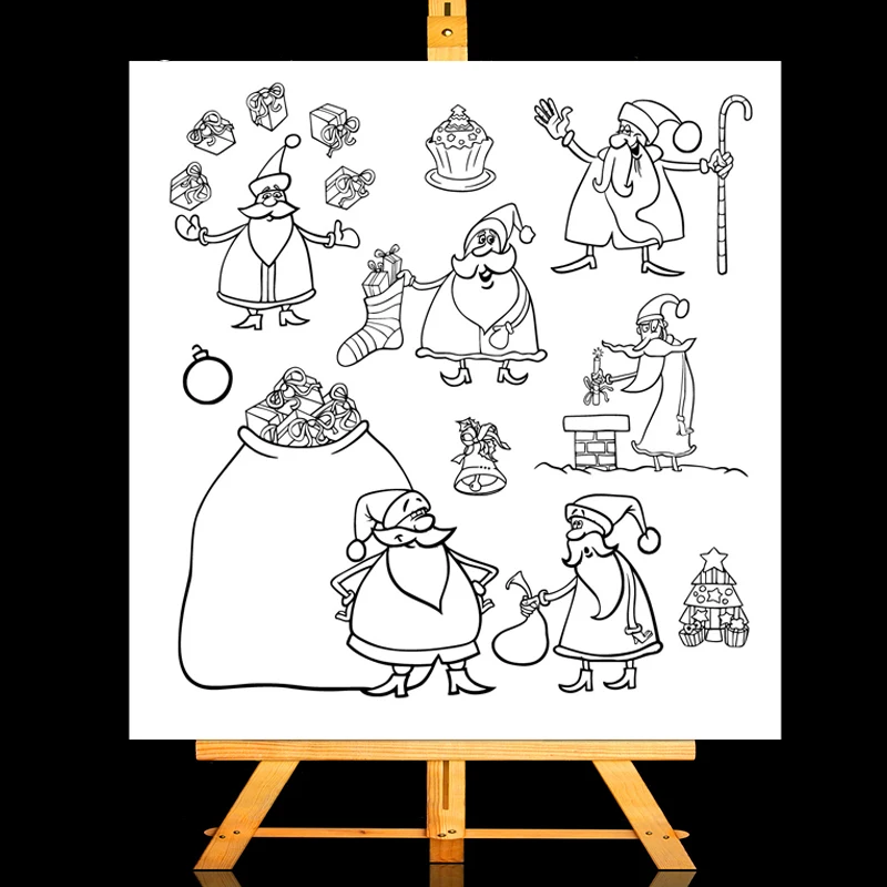 ZhuoAng Naughty Christmas Clear Stamps/Card Making Holiday decorations For scrapbooking Transparent stamps 13*13cm
ZhuoAng Naughty Christmas Clear Stamps/Card Making Holiday decorations For scrapbooking Transparent stamps 13*13cm