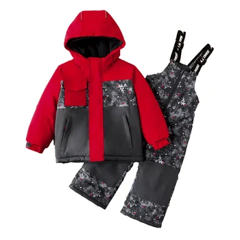 PatPat 2-piece Toddler Camouflage Hooded Jacket and Snow Bib Ski Suit 
PatPat 2-piece Toddler Camouflage Hooded Jacket and Snow Bib Ski Suit
