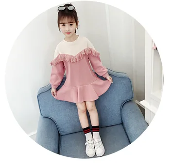 Girls' lace dress spring and autumn 2020 children's new Korean children's long sleeve princess dress baby girl clothes
Girls' lace dress spring and autumn 2020 children's new Korean children's long sleeve princess dress baby girl clothes