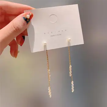 Korean style elegant earrings women long tassel earrings exquisite elegant Long Tassel Fashion Stud Earrings Trend High Quality
Korean style elegant earrings women long tassel earrings exquisite elegant Long Tassel Fashion Stud Earrings Trend High Quality