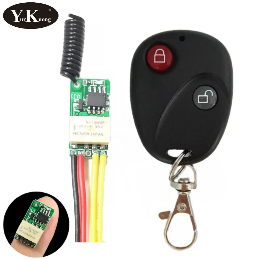 Push Button parallel Remote Control Switch 3.7v4.2v5v6v7.4v9v12v Door Opener Computer Button Trigger button Wireless Switch 433
Push Button parallel Remote Control Switch 3.7v4.2v5v6v7.4v9v12v Door Opener Computer Button Trigger button Wireless Switch 433