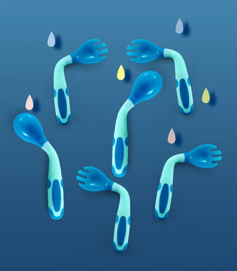Spoon For Baby Set Auxiliary Food Silicone Gel Spoon Baby Learn To Eat Training Bendable Soft Spoon Children homeTableware
Spoon For Baby Set Auxiliary Food Silicone Gel Spoon Baby Learn To Eat Training Bendable Soft Spoon Children homeTableware