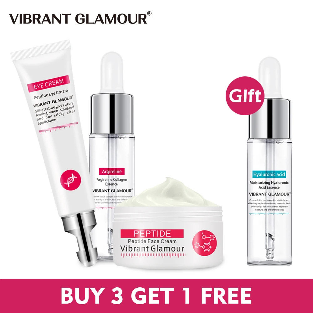 VIBRANT GLAMOUR Hyaluronic Acid Collagen Face Serum Eye Cream Face Cream Set Anti Wrinkle Deep Hydration Whitening Skin Care4pcs
VIBRANT GLAMOUR Hyaluronic Acid Collagen Face Serum Eye Cream Face Cream Set Anti Wrinkle Deep Hydration Whitening Skin Care4pcs