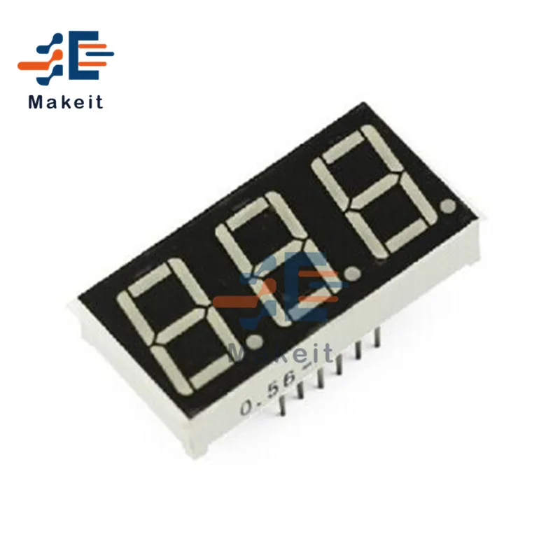 0.56 Inch LED display 7 Segment 1 Bit 2 Bit 3 Bit 4 Bit Digit Tube Red Blue Common Cathode / Anode Digital 0.56" led Module
0.56 Inch LED display 7 Segment 1 Bit 2 Bit 3 Bit 4 Bit Digit Tube Red Blue Common Cathode / Anode Digital 0.56" led Module