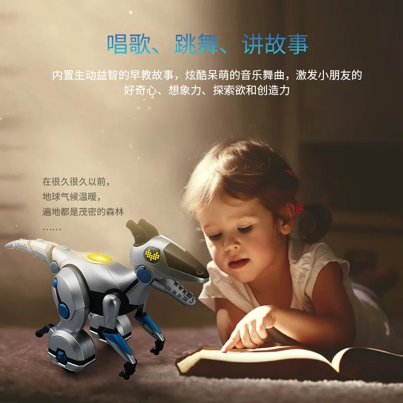 Feng yuan Smart Balance Dinosaur Zhi Long Children'S Educational Electric Remote Control Toy Multi-functional Sensing Robot Toys
Feng yuan Smart Balance Dinosaur Zhi Long Children'S Educational Electric Remote Control Toy Multi-functional Sensing Robot Toys