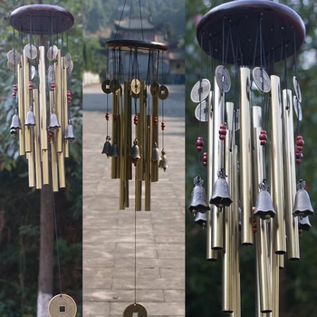 Garden Wind Chime Home Decor Ornament Church Birthday Outdoor Yard Charming Copper 13xTubes
Garden Wind Chime Home Decor Ornament Church Birthday Outdoor Yard Charming Copper 13xTubes