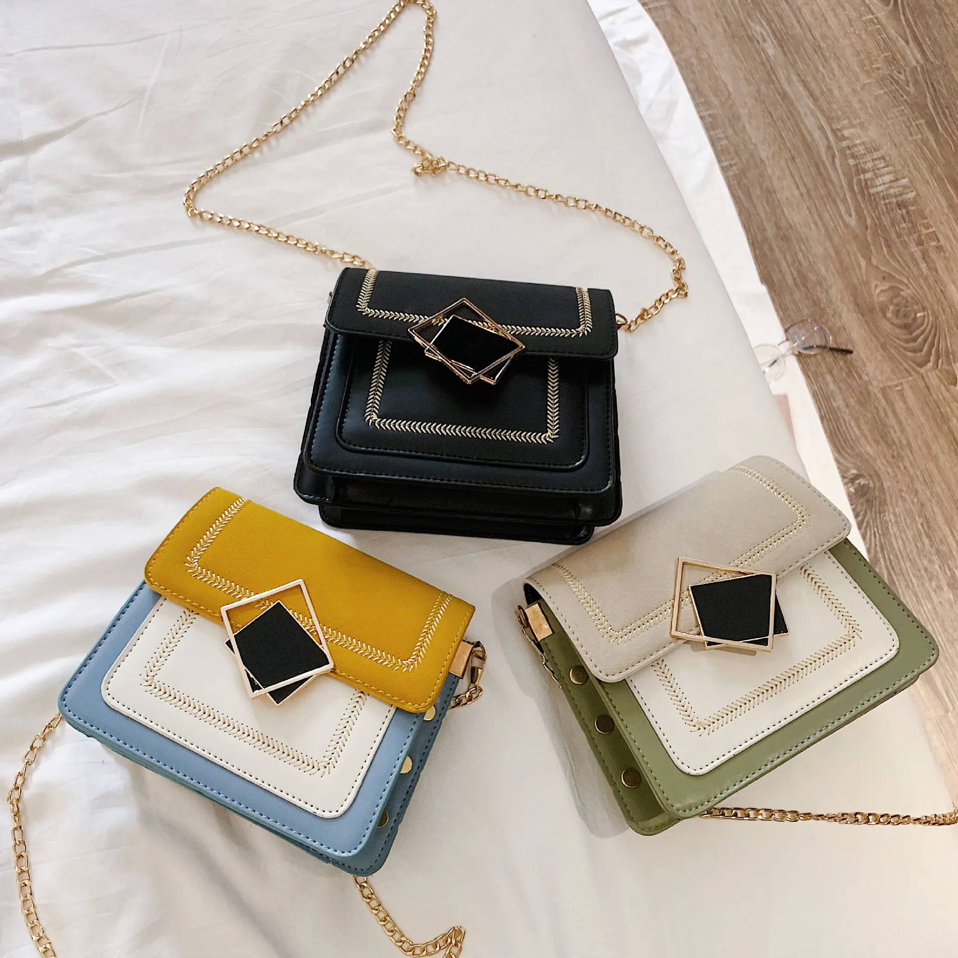 New Arrival Bag Women's 2020 Autumn New Style Korean-style Hipster Shoulder Bag Textured Versatile Chain Shoulder Bag
New Arrival Bag Women's 2020 Autumn New Style Korean-style Hipster Shoulder Bag Textured Versatile Chain Shoulder Bag