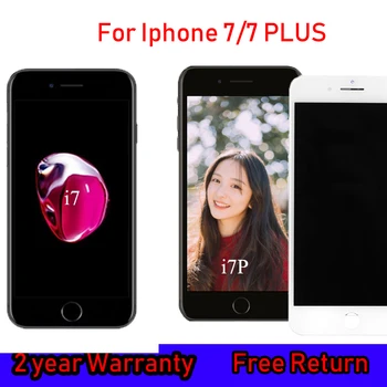 IPS TFT For iPhone 7/7 Plus LCD 3D Touch Screen Replacement Display for iphone 7/7P A1660 A1778 A1661 A1784 Display
IPS TFT For iPhone 7/7 Plus LCD 3D Touch Screen Replacement Display for iphone 7/7P A1660 A1778 A1661 A1784 Display