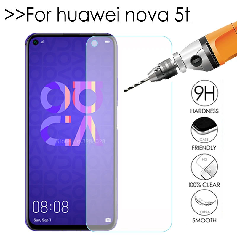 Защитное стекло закаленное для huawei nova 5 t | Мобильные телефоны и аксессуары
