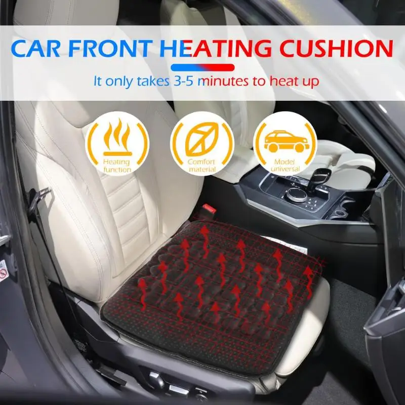 VODOOL 12V 30W Auto Car Electric Heated Seat Cover Cushion Driver Passenger Seat Winter Fast Heating Heater Warmer Cushion Pad
VODOOL 12V 30W Auto Car Electric Heated Seat Cover Cushion Driver Passenger Seat Winter Fast Heating Heater Warmer Cushion Pad