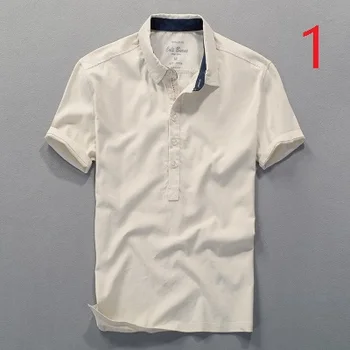 2019 new retro linen shirt male cotton and linen breathable pullover thin section linen t-shirt male short-sleeved white shirt
2019 new retro linen shirt male cotton and linen breathable pullover thin section linen t-shirt male short-sleeved white shirt