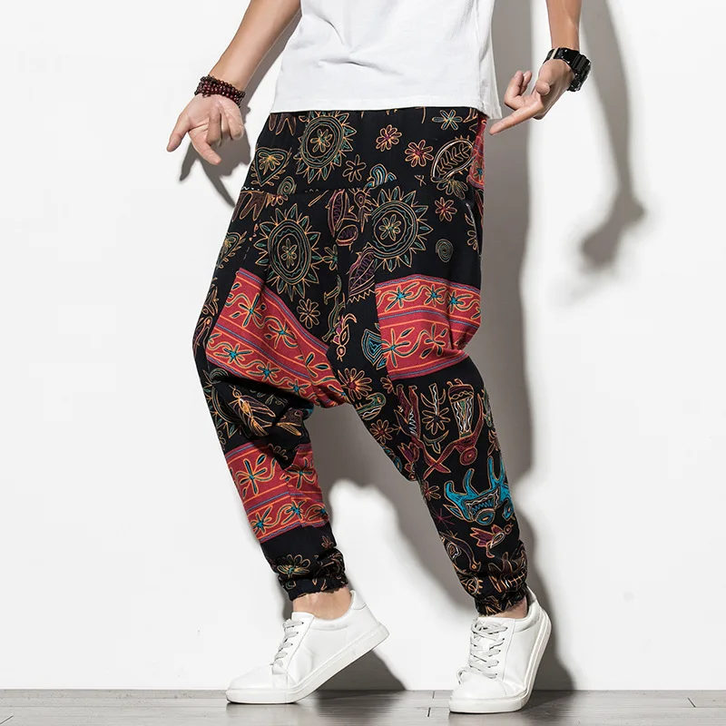 Ethnic Style Trousers of Spring and Summer for Men Chinese Style Loose-fitting Large Size Bunched Feet Casual Halon Trousers
Ethnic Style Trousers of Spring and Summer for Men Chinese Style Loose-fitting Large Size Bunched Feet Casual Halon Trousers