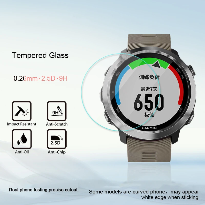 3 шт. закаленное стекло для Garmin Forerunner 645/935/735xt Защитная пленка экрана часов премиум