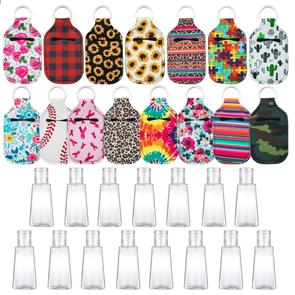 1 Set 30ml Hand Sanitizer Bottles Empty Refillable Bottle Flip Cap Perfume Containers Cover Portable Travel With Key Chain
1 Set 30ml Hand Sanitizer Bottles Empty Refillable Bottle Flip Cap Perfume Containers Cover Portable Travel With Key Chain
