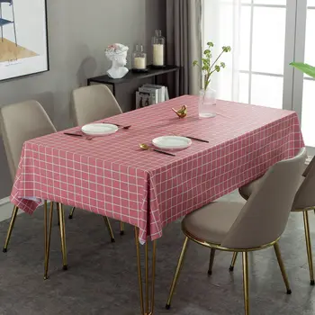 PVC Tablecloth Home Dining Table Cloth Oilproof Waterproof Rectangular Picnic Plaid Cloth Checkered Tablecloth
PVC Tablecloth Home Dining Table Cloth Oilproof Waterproof Rectangular Picnic Plaid Cloth Checkered Tablecloth