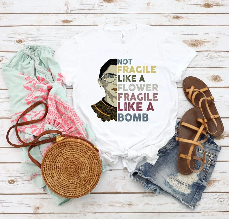 RBG Shirt,Ruth Bader Shirt,Fragile Like A Flower A Bomb Ginsburg Shirt Ginsberg Shirt,Notorious RBG,I Dissent Feminist Shirts
RBG Shirt,Ruth Bader Shirt,Fragile Like A Flower A Bomb Ginsburg Shirt Ginsberg Shirt,Notorious RBG,I Dissent Feminist Shirts