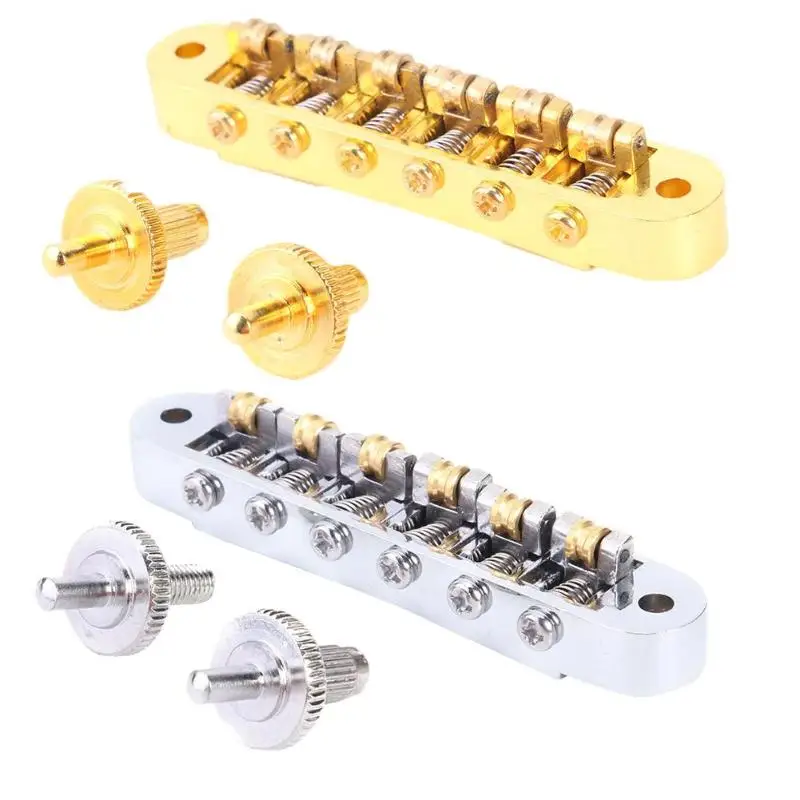 Adjustable LP Carving Electric Guitar Tune-O-Matic Roller Saddle Bridge Tackles Durable Necessary Instruments Guitar Gadgets
Adjustable LP Carving Electric Guitar Tune-O-Matic Roller Saddle Bridge Tackles Durable Necessary Instruments Guitar Gadgets