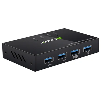 4 Port USB 2.0 KVM Switch Selector 4 Port PCs Sharing 4 Devices USB 2.0 for Keyboard Mouse Scanner Printer Kvm Switch Hub
4 Port USB 2.0 KVM Switch Selector 4 Port PCs Sharing 4 Devices USB 2.0 for Keyboard Mouse Scanner Printer Kvm Switch Hub