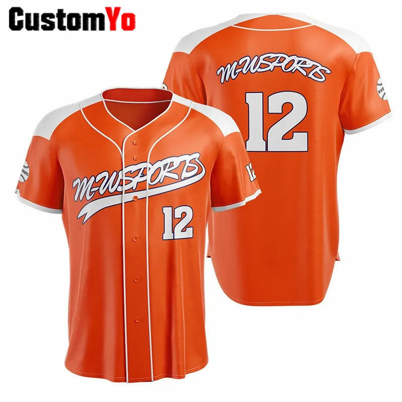 Professional Sportswear Baseball Customized Team Comfortable Orange Baseball Jerseys
Professional Sportswear Baseball Customized Team Comfortable Orange Baseball Jerseys