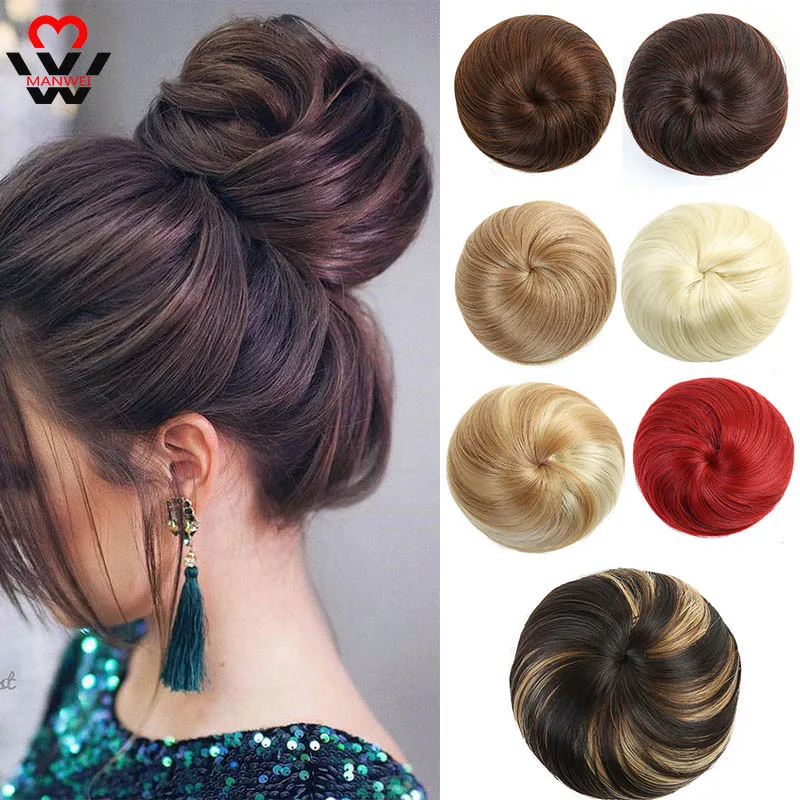 MANWEI extensions are clipped to artificial hair tails, donuts, straight buns, straight wigs, and ponytails
MANWEI extensions are clipped to artificial hair tails, donuts, straight buns, straight wigs, and ponytails
