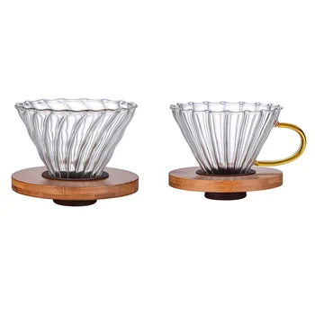 High Borosilicate Glass Coffee Pot Hand Drip Sharing Pot Filter Funnel Coffee Maker Supplies with Base
High Borosilicate Glass Coffee Pot Hand Drip Sharing Pot Filter Funnel Coffee Maker Supplies with Base